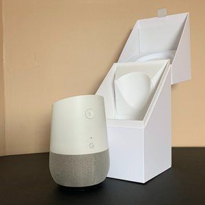 Google Home Smart Speaker + Google Assistent Good Condition Voice Activation